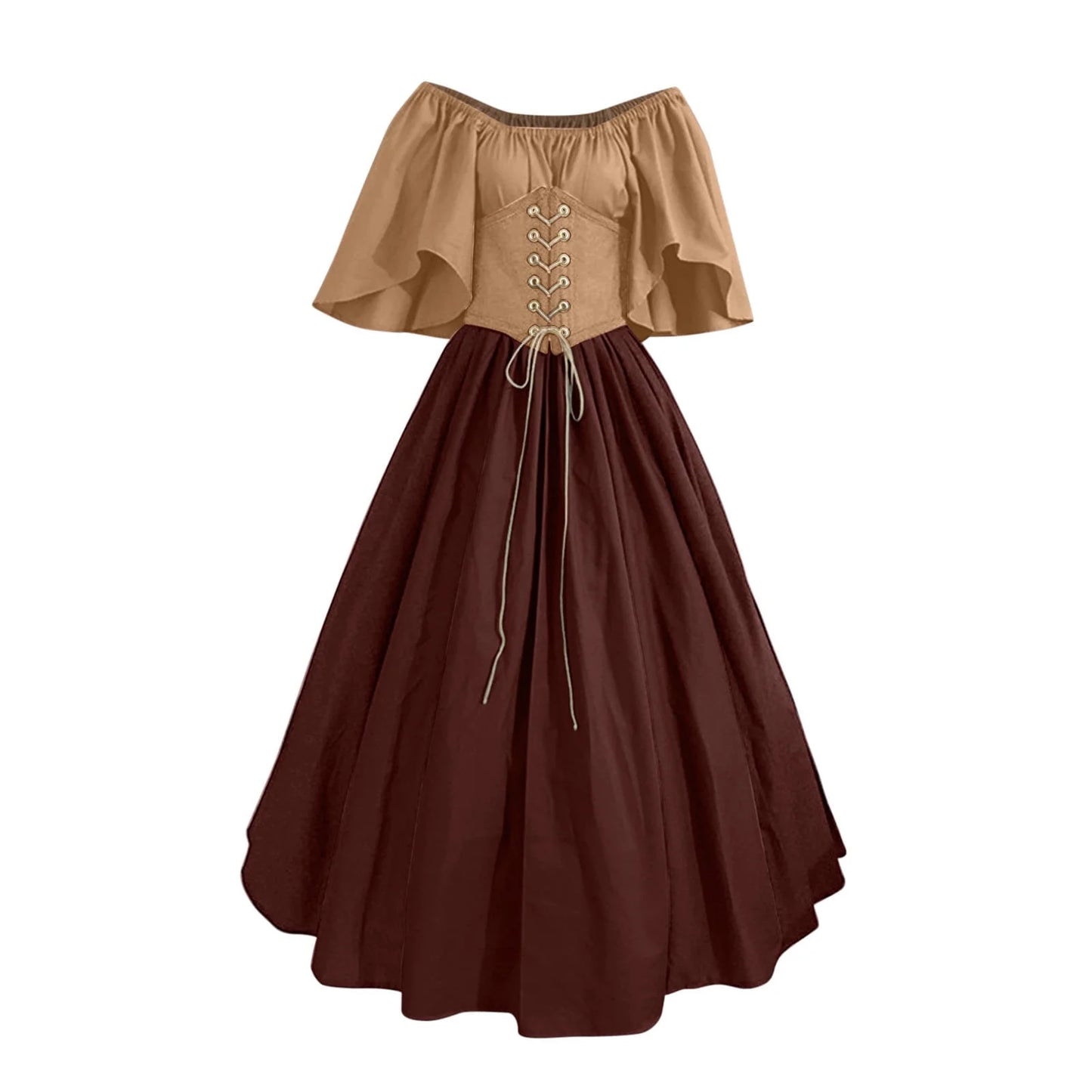 women renaissance dress medieval corset gown full outfit